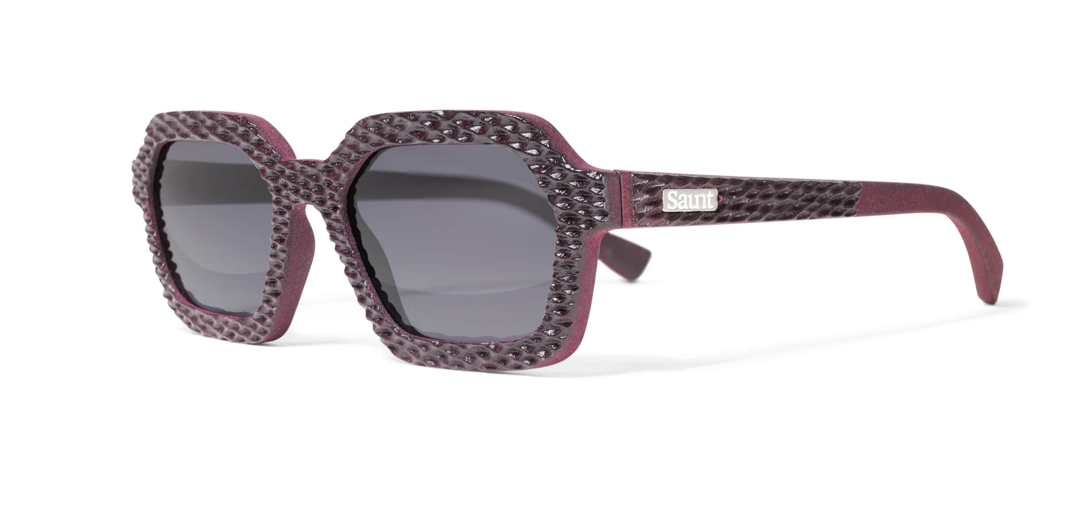 | Cranberry Textured / Grey Polarized