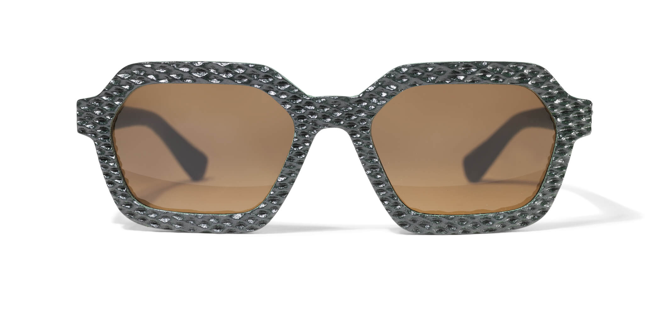 | Sea Green Textured / Brown Polarized