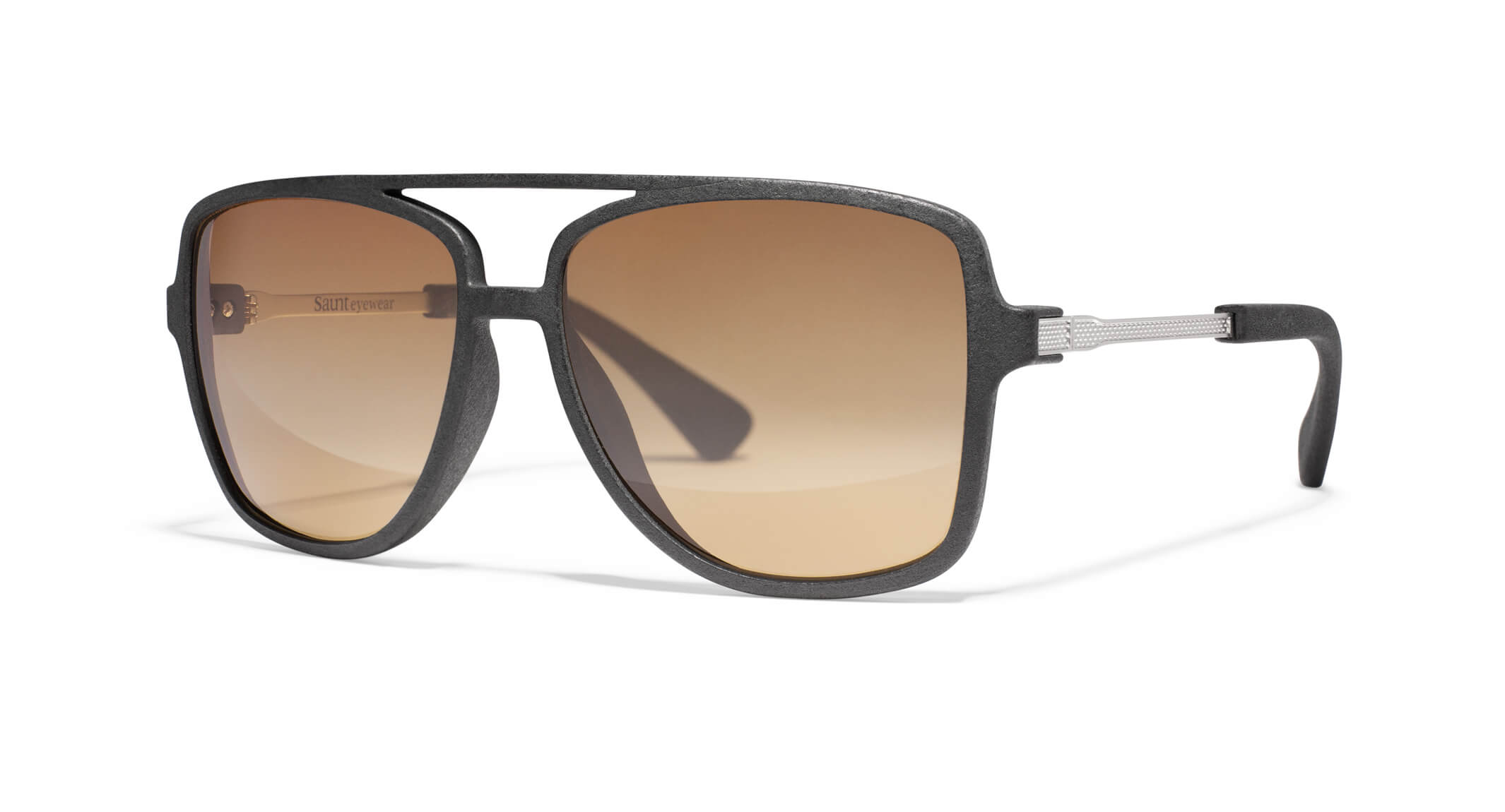 | Graphite Matte Silver / Brown Gradient Polarized