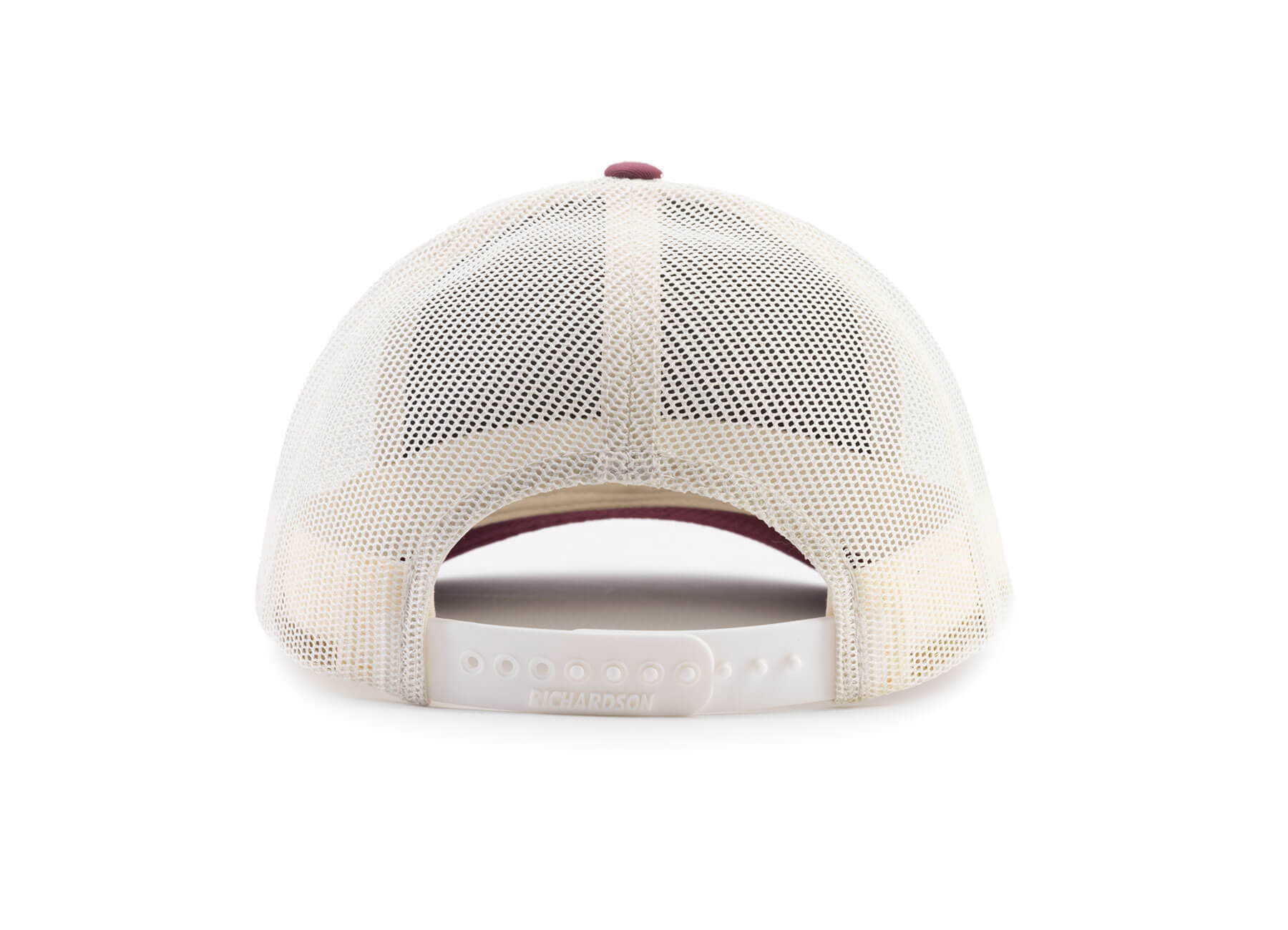 Low Pro Trucker Hat - Heather Grey/Birch/Cardinal - 6 Panel