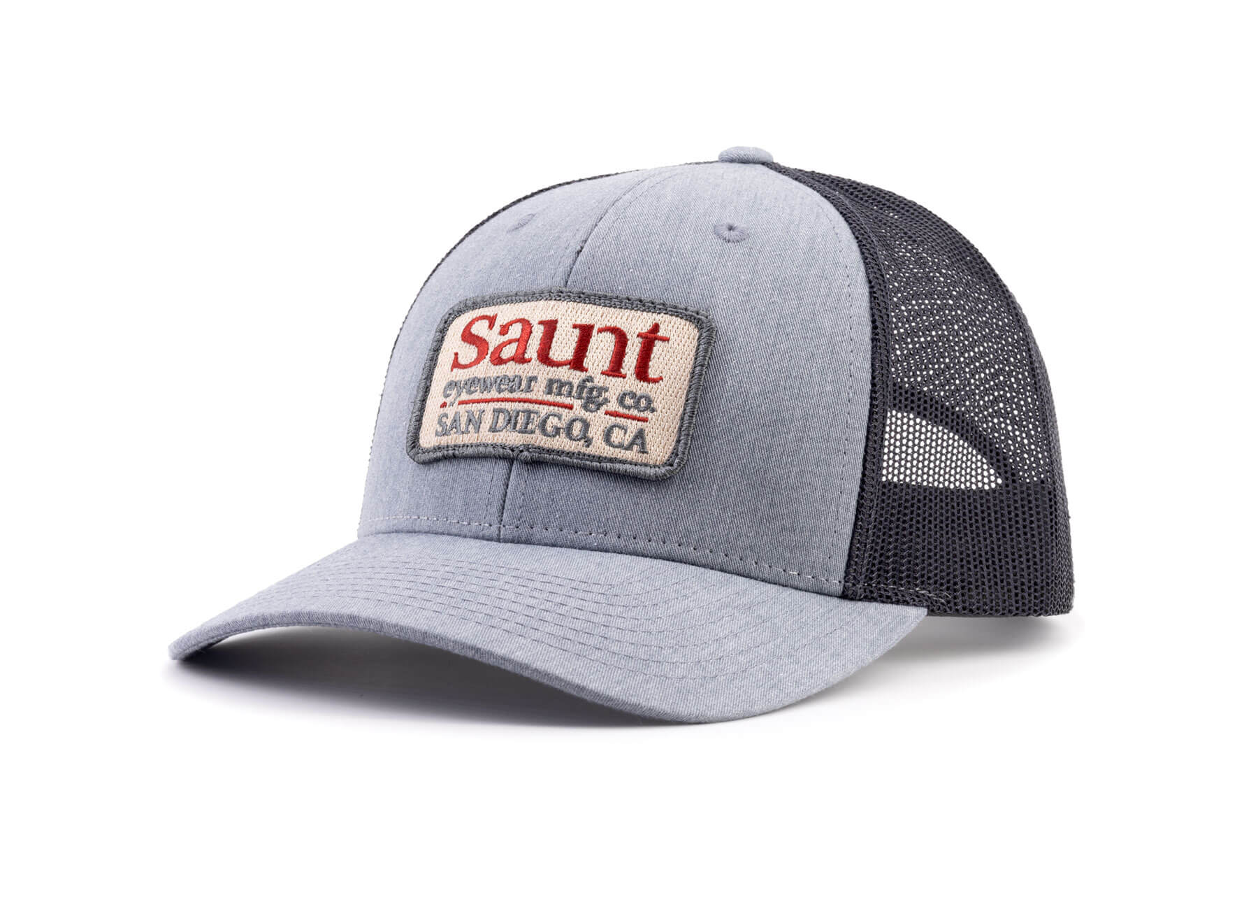 Low Pro Trucker Hat - Heather Grey/Dark Charcoal - Snapback