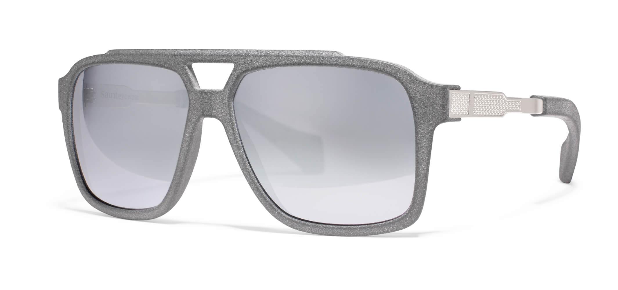 | Slate Matte Silver / Grey Polarized w/Light Silver Mirror