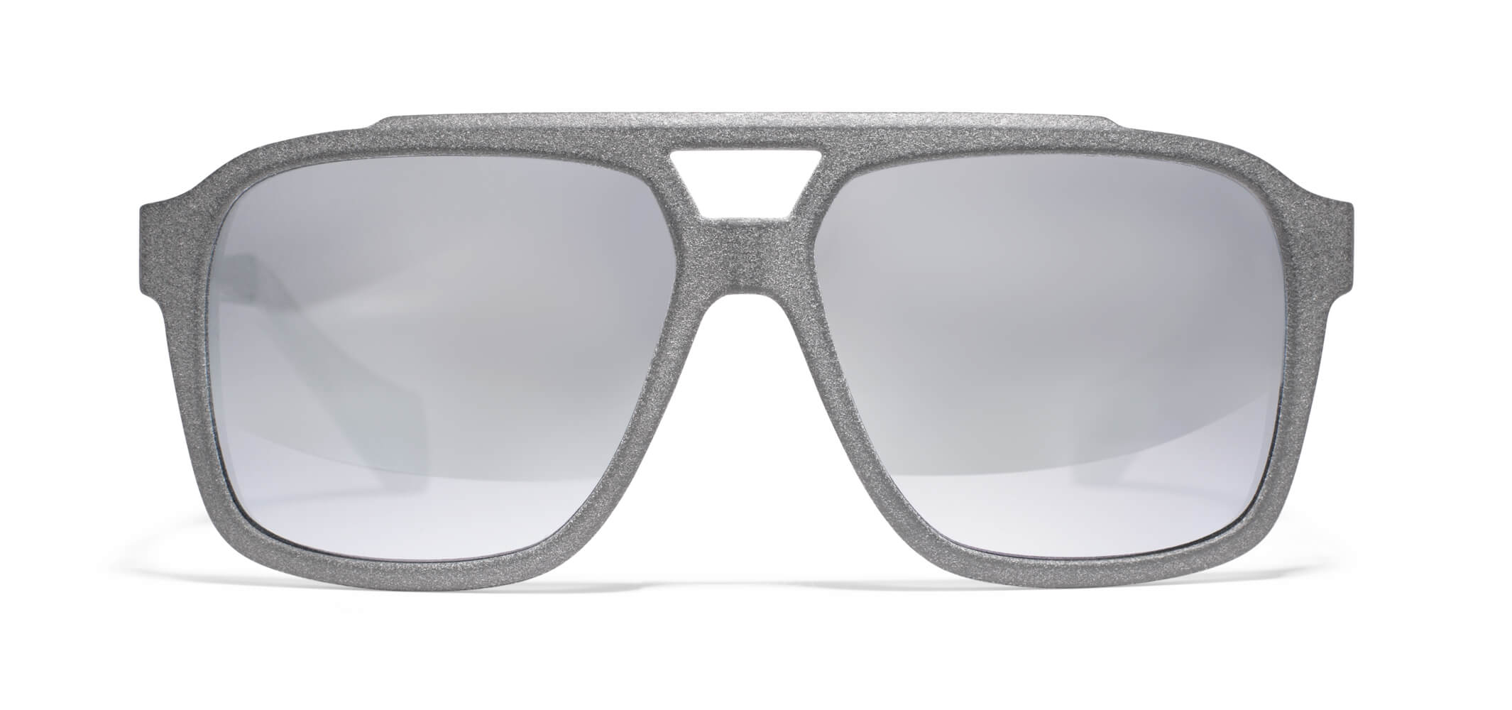 | Slate Matte Silver / Grey Polarized w/Light Silver Mirror