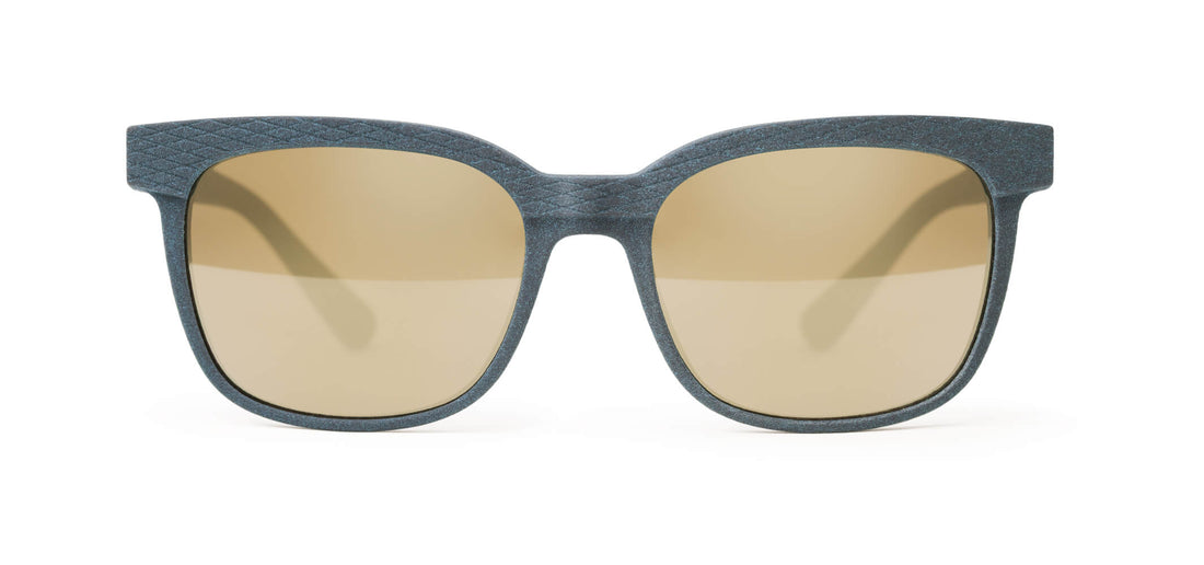 52 lrg - deep sea blue / brown polarized w/light bronze mirror