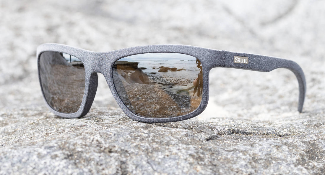 slate / brown polarized w/light silver mirror