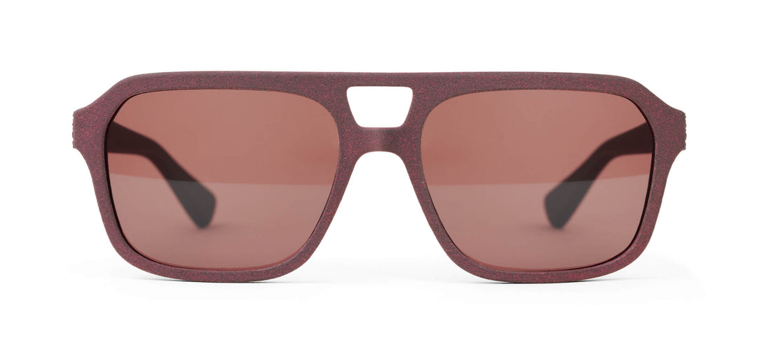 cranberry / rose polarized