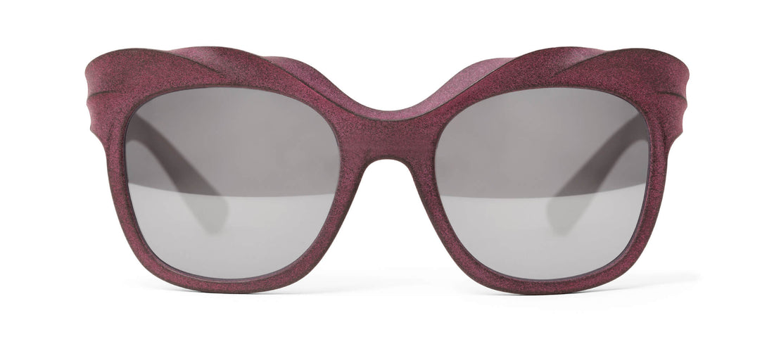 cranberry / grey polarized w/light silver mirror