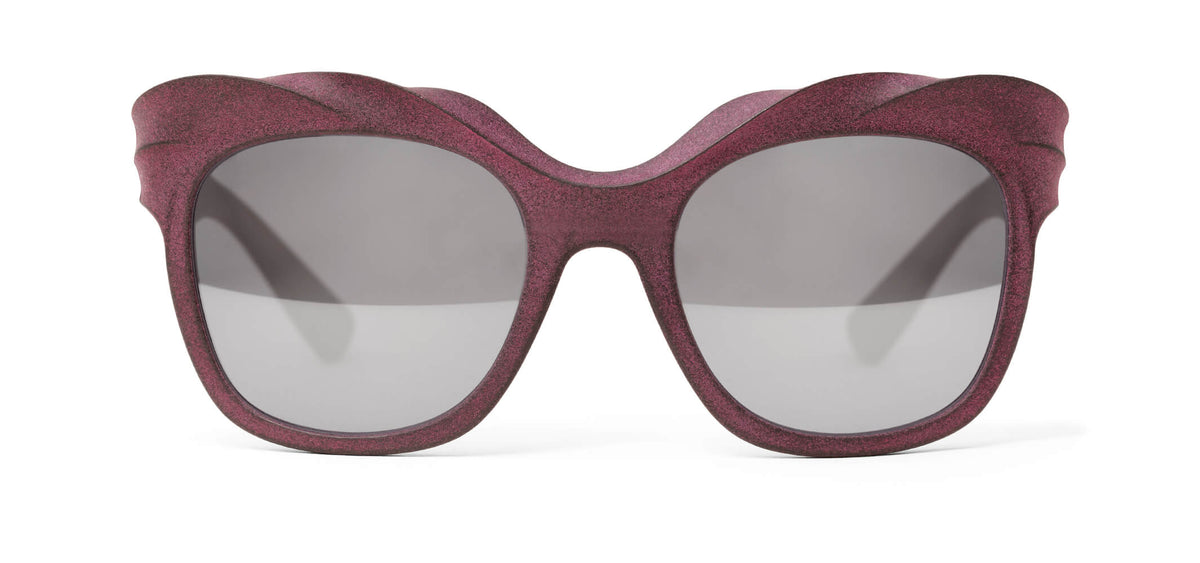 | Cranberry / Grey Polarized w/Light Silver Mirror