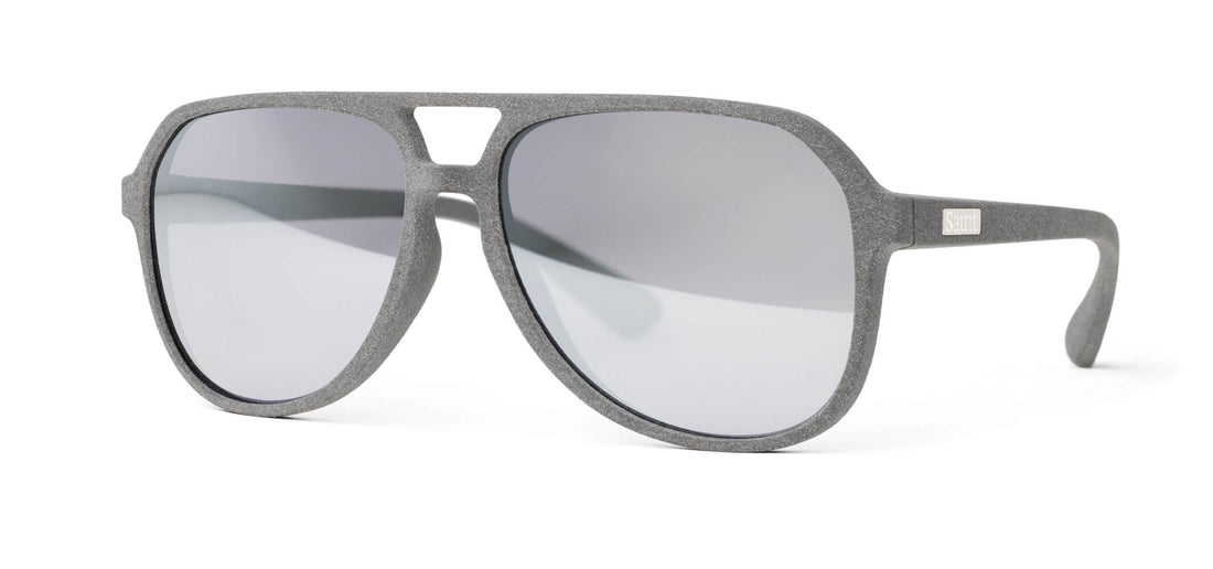 slate / grey polarized w/light silver mirror