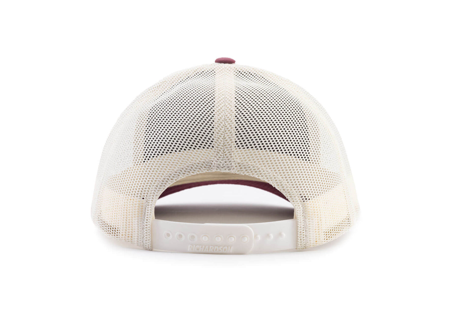 Low Pro Trucker Hat - Heather Grey/Birch/Cardinal - 6 Panel