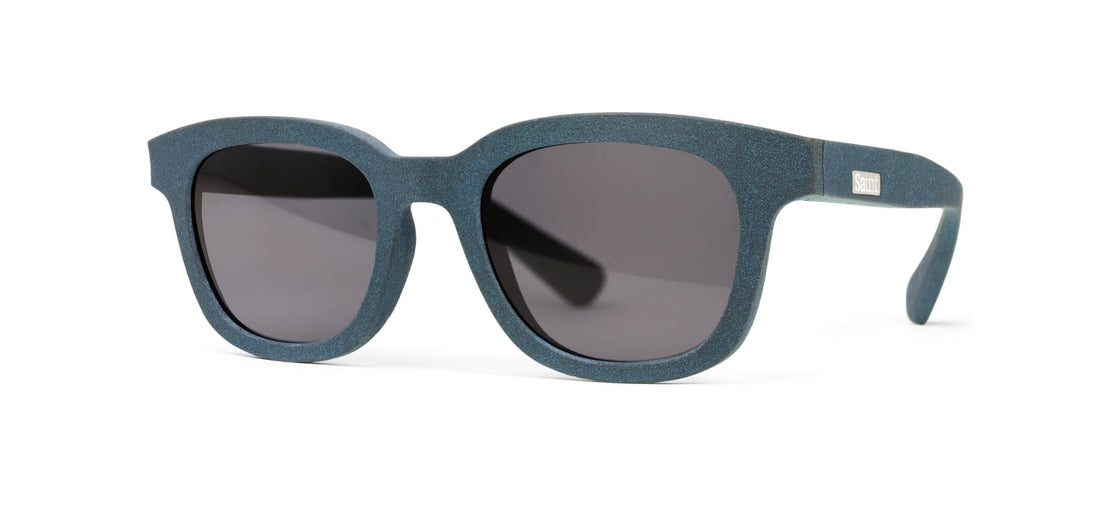 deep sea blue / grey polarized