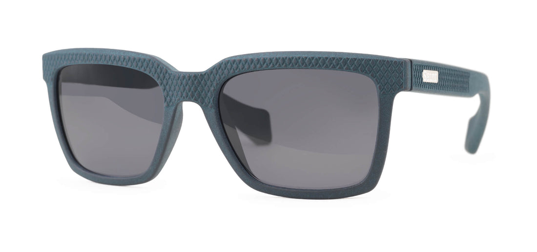 deep sea blue diamond / grey polarized