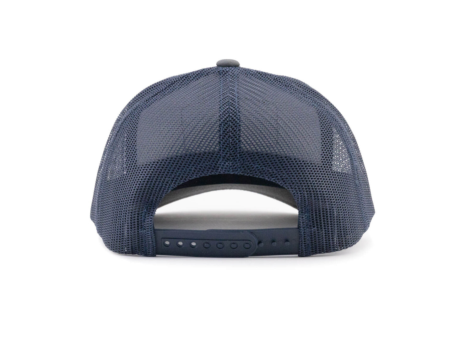 Retro Trucker - 6 Panel - Charcoal / Navy - Snapback