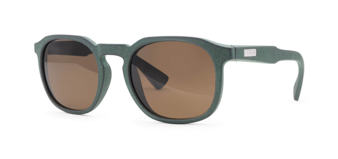 sea green / brown polarized