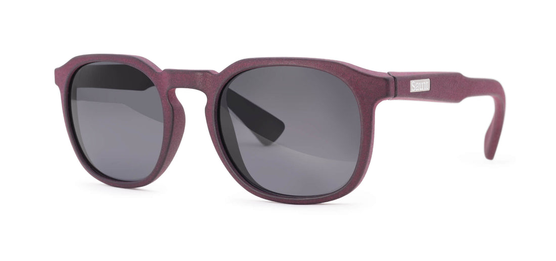 cranberry / grey polarized