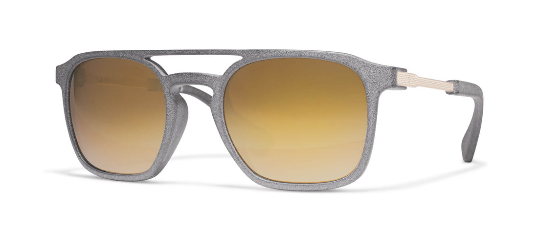 slate matte gold / brown polarized w/light bronze mirror