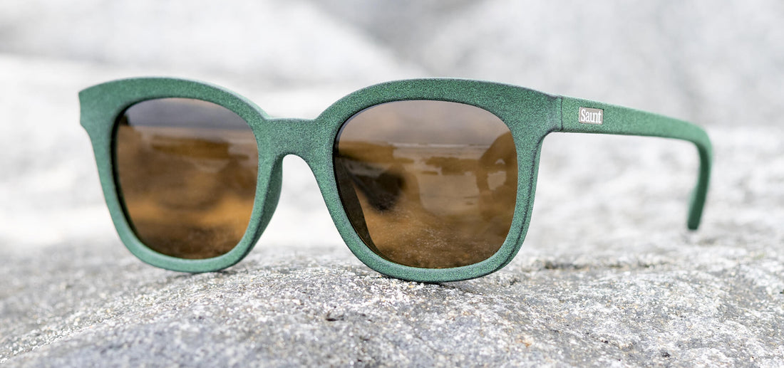 sea green / brown polarized