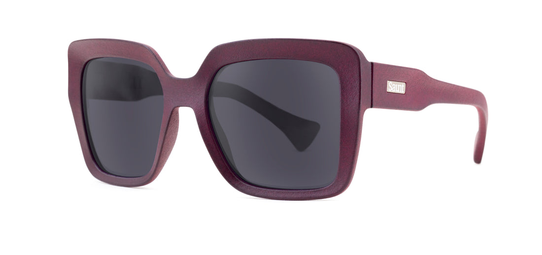 cranberry / grey polarized