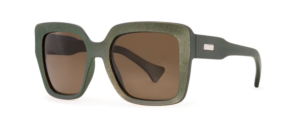 sea green / brown polarized