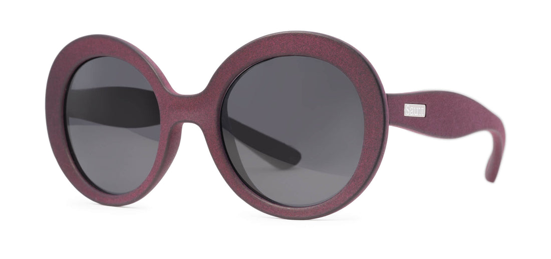 cranberry / grey polarized