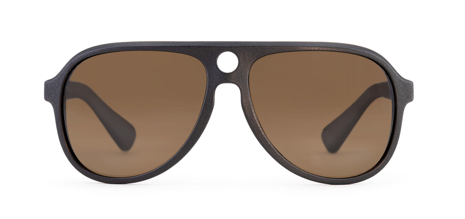 | Graphite / Brown Polarized