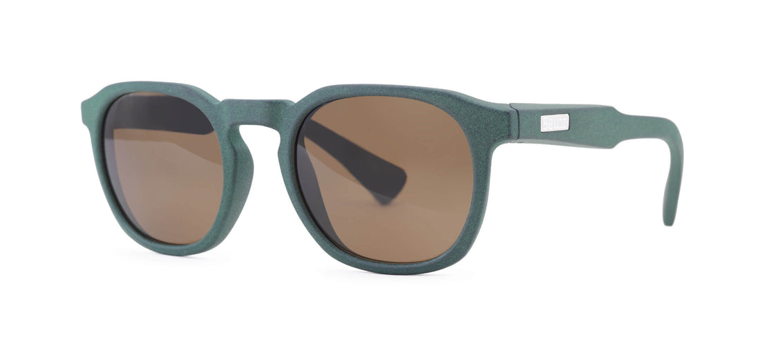 sea green / brown polarized