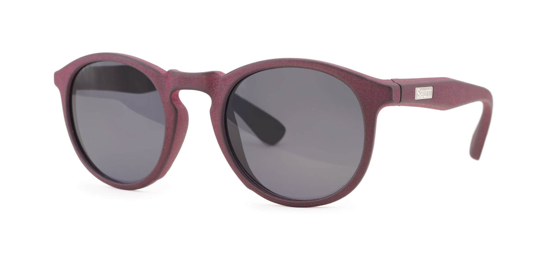 cranberry / grey polarized