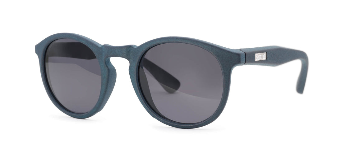 deep sea blue / grey polarized