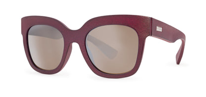 | Cranberry / Brown Polarized w/Light Silver Mirror