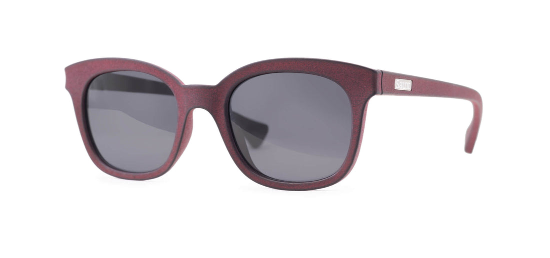 cranberry / grey polarized