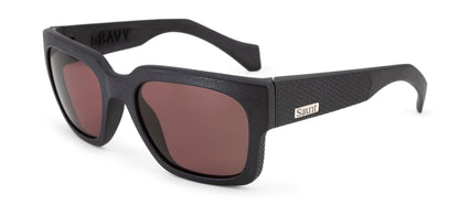 hEAVY Sunglass SauntEyewear.com | Graphite / Rose Polarized