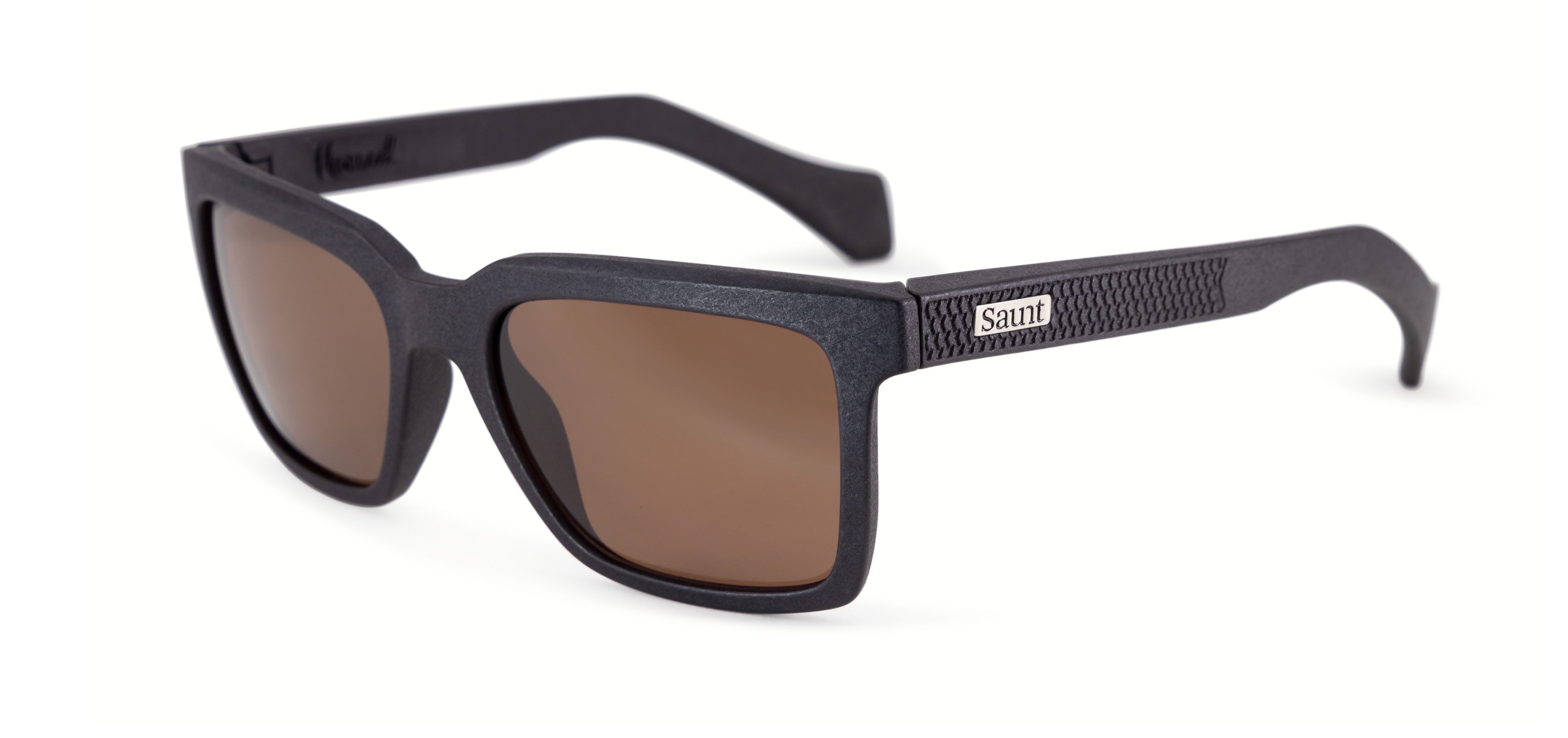 Nomad Sunglass SauntEyewear.com | Graphite / Brown Polarized