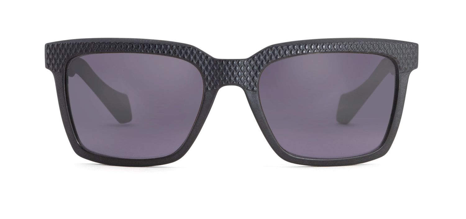 Nomad Sunglass SauntEyewear.com | Graphite Diamond / Grey Polarized 