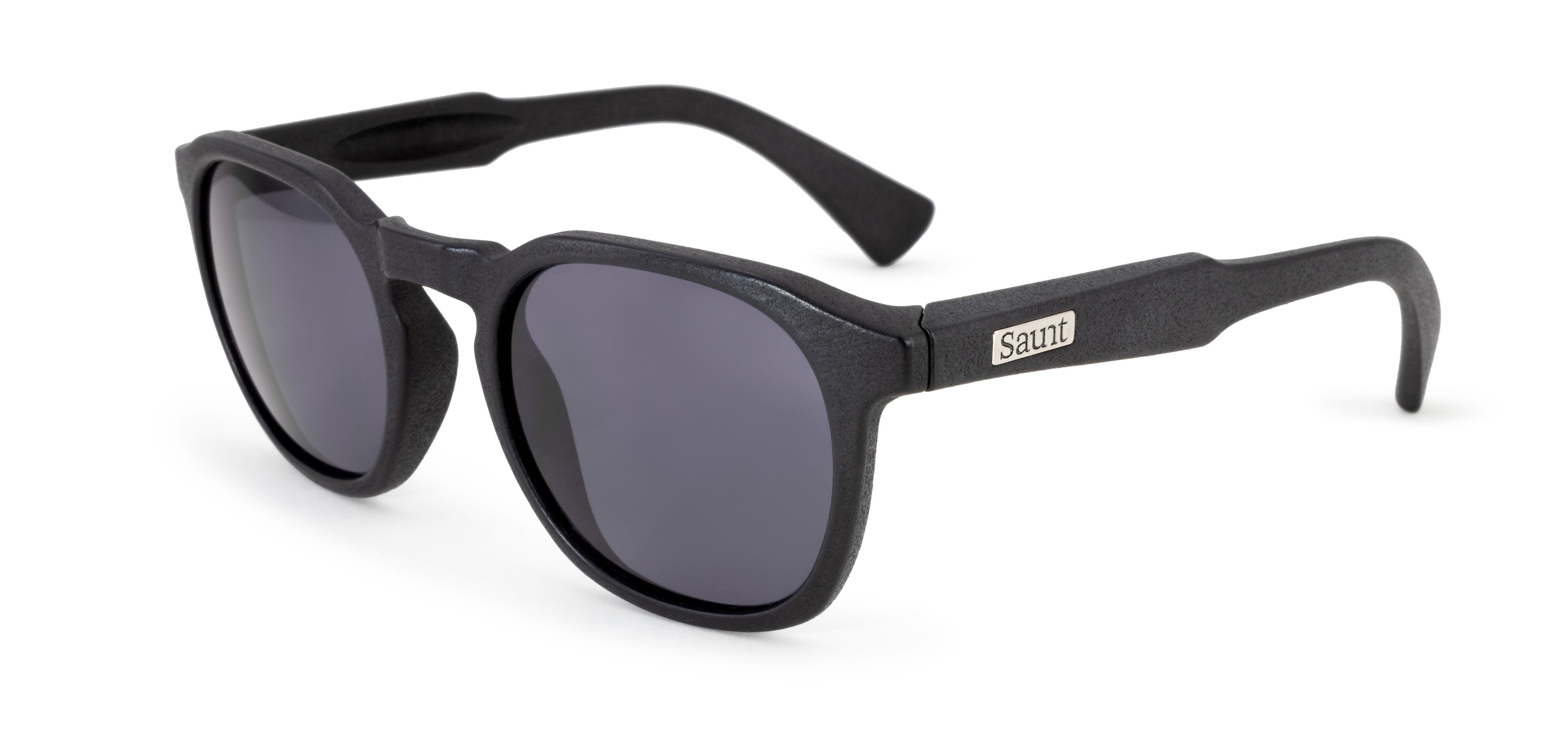 Roamer Sunglass SauntEyewear.com | Graphite / Grey Polarized 